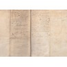 ANCIEN DOCUMENT - ANNÉE 1615 - RÉDIGÉ PENDANT LE REGNE DE LOUIS XIII