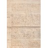 ANCIEN DOCUMENT - ANNÉE 1615 - RÉDIGÉ PENDANT LE REGNE DE LOUIS XIII