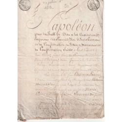 ANCIEN DOCUMENT - ANNÉE 1813 - PERIODE NAPOLEONNIENNE