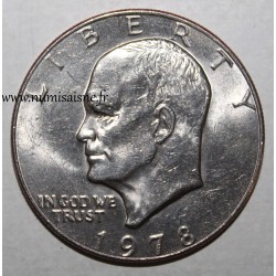 ÉTATS UNIS - KM 203 - 1 DOLLAR 1978 - EISENHOWER