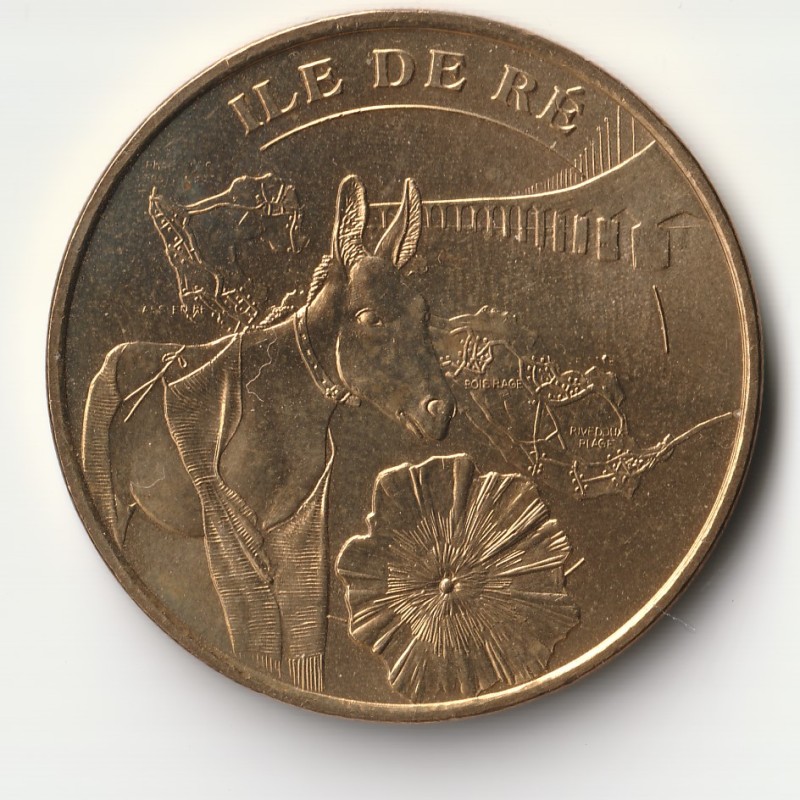 Komitat 17 – ILE DE RÉ – ANE CULOTTE – MONNAIE DE PARIS – 2007