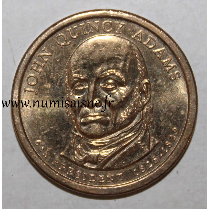 UNITED STATES KM 427 1 DOLLAR 2008 JOHN QUINCY ADAMS 6TH