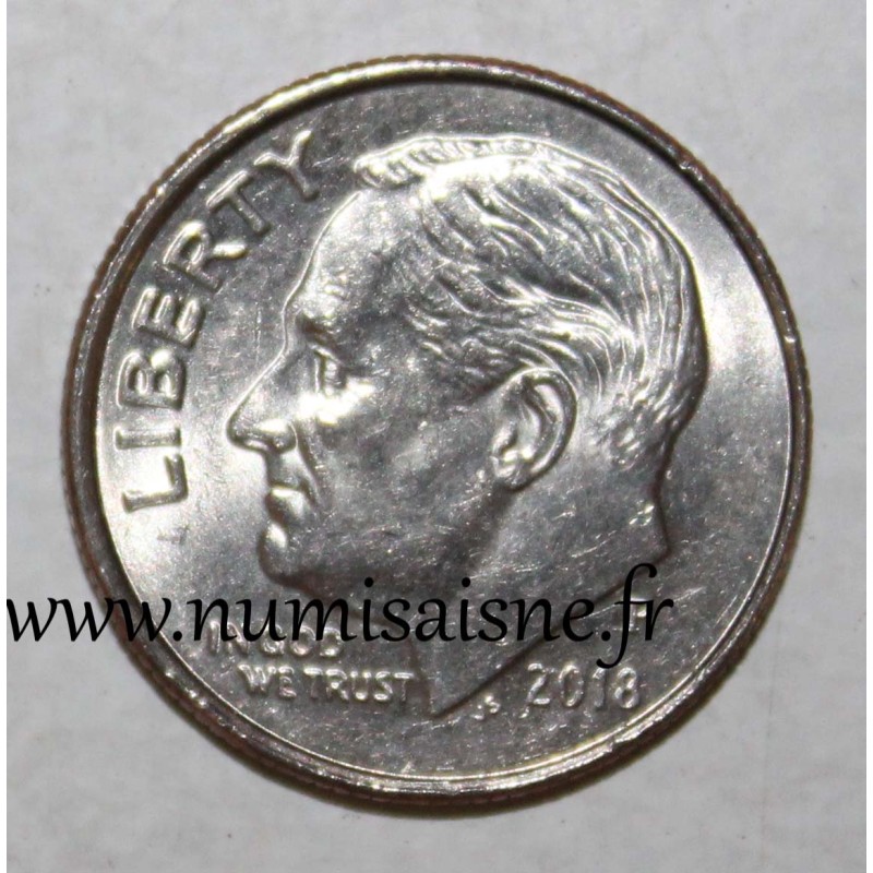 VEREINIGTE STAATEN - KM 195a - 1 DIME 2018 P - Philadelphia - FRANKLIN ROOSEVELT