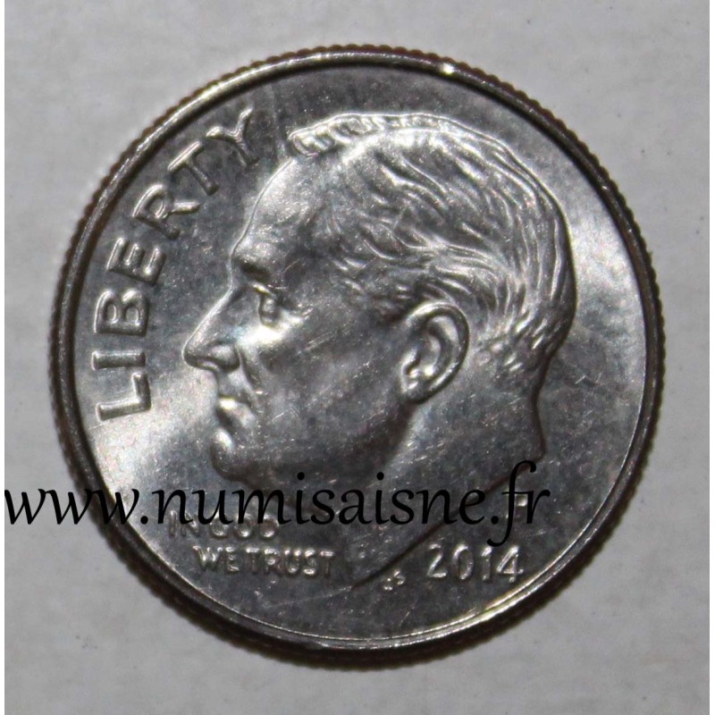 UNITED STATES - KM 195a - 1 DIME 2014 P - Philadelphia - FRANKLIN ROOSEVELT