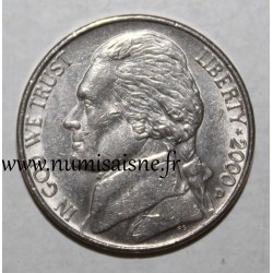 UNITED STATES - KM A192 - 5 CENTS 2000 D - Denver - Thomas Jefferson