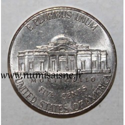 UNITED STATES - KM 381 - 5 CENTS 2016 P - Philadelphie - Thomas Jefferson