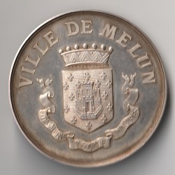 MÉDAILLE - 77 - MELUN - SOCIÉTÉ HORTICOLE ET BOTANIQUE - 1891