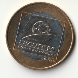 FRANKREICH - 31 – TOULOUSE – EUROS DES CITIES – 10 EURO 1998 – 29. MAI BIS 28. JUNI – FRANKREICH 98 – FUSSBALL-WELTMEISTERSCHAFT