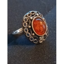 BAGUE EN ARGENT - TAILLE 50 - 095102