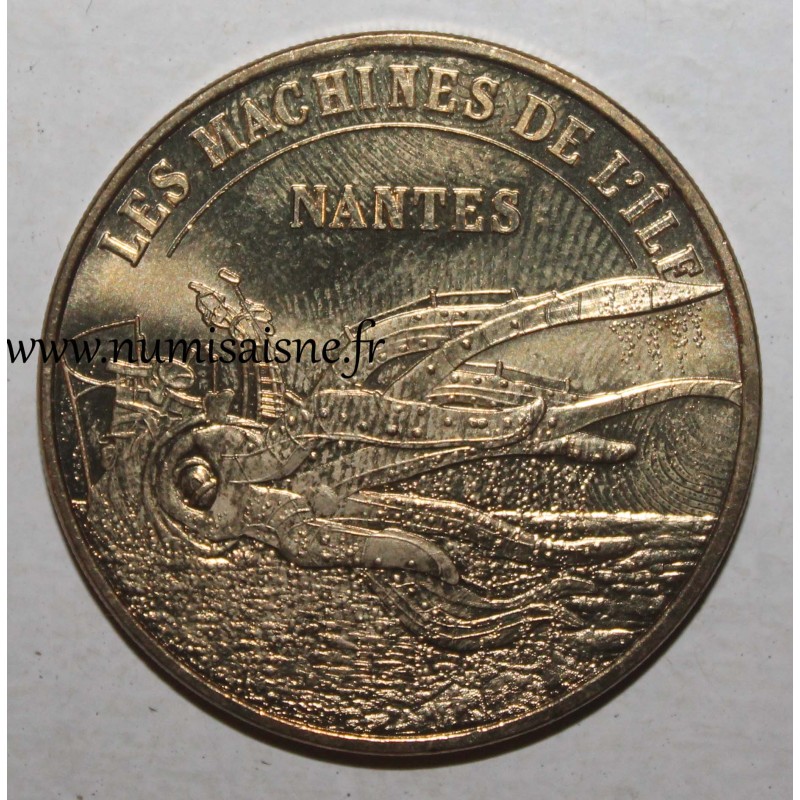 Komitat 44 - NANTES - Die Maschinen der Insel - TINTENFISCH - Monnaie de Paris - 2010