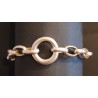 BRACELET EN ARGENT - GROSSE MAILLE FORCAT - BY REGINE - 33.52 GRAMMES - 0/95327