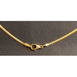 CHOKER - GELBGOLD - 18 KARAT - 3 RUBINE