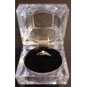 2 ORS RING - 9 CARATS - ADORNED WITH ZYRCONIUM OXIDE - SIZE 49 - Ref 095328