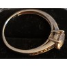 YELLOW GOLD RING - 9 CARATS - ZYRCONIUM OXIDE - SIZE 56 - Ref 094586