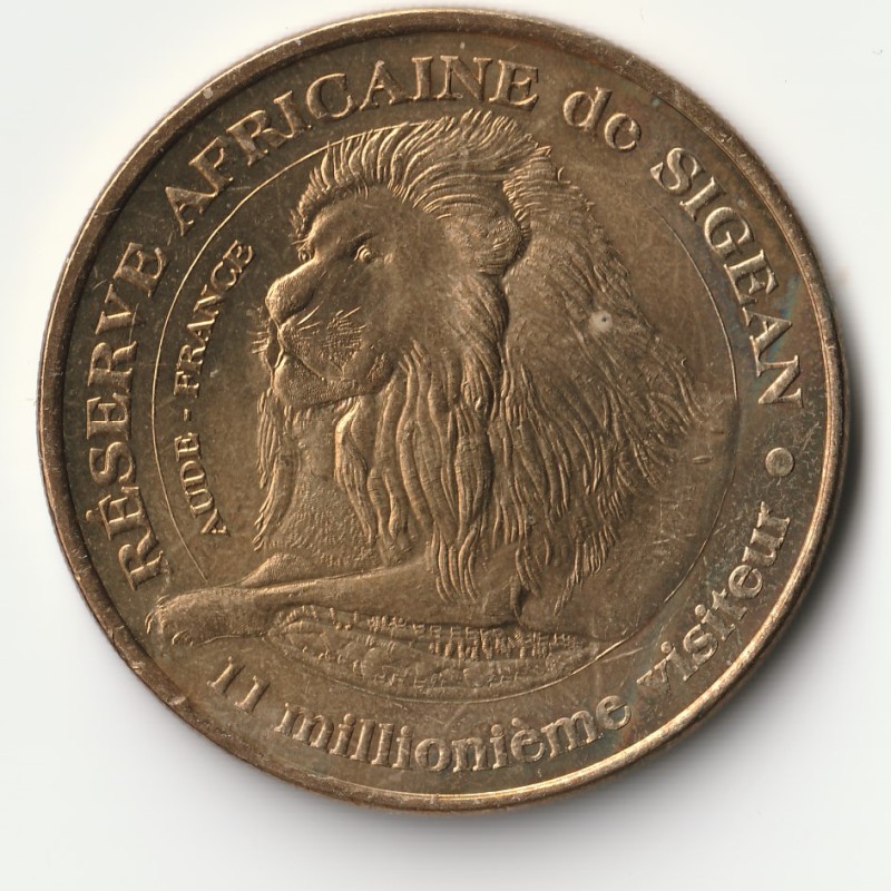 11 - SIGEAN - RÉSERVE AFRICAINE - LE LION - MDP - 2010