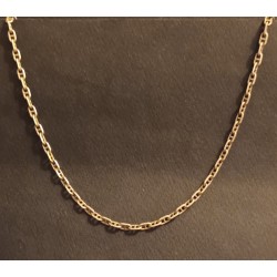 SILVER CHAIN ​​- NAVY MESH - 6.8.61 Gr. - 50 cm - 094855