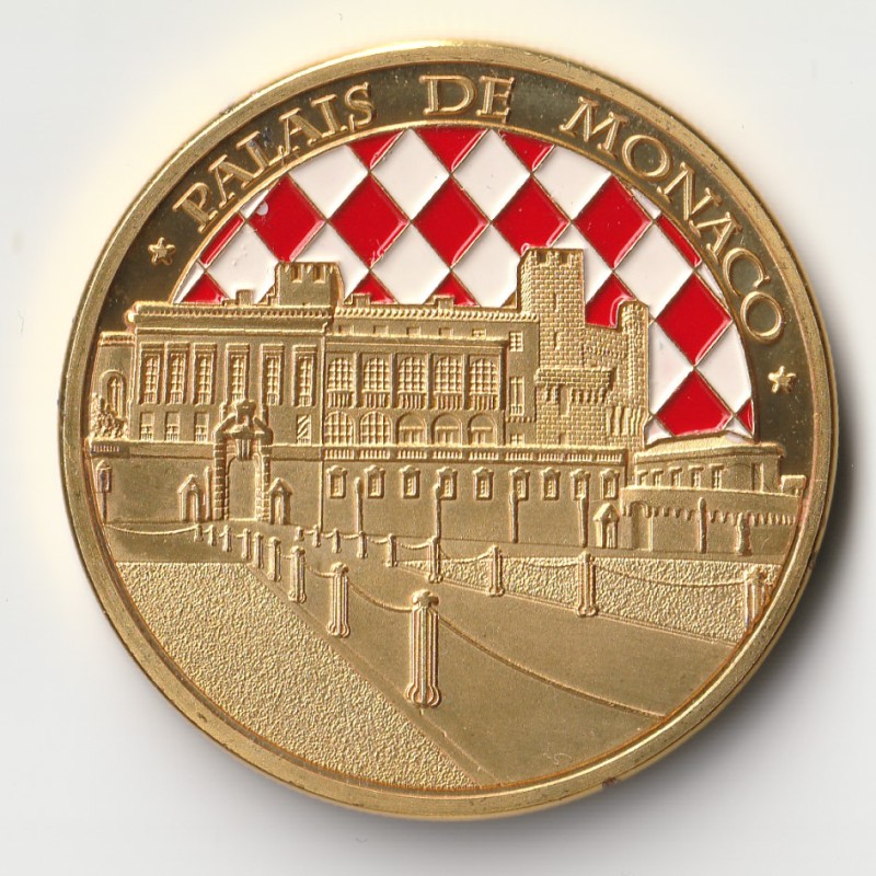 MEDAILLE FAUTÉE - 98 - PALAIS DE MONACO - REVERS NORMANDIE - DÉBARQUEMENT DU 6 JUIN 1944