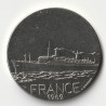 FRANCE - MÉDAILLE - BATEAU - LE FRANCE - 1962 - TRANSATLANTIQUE