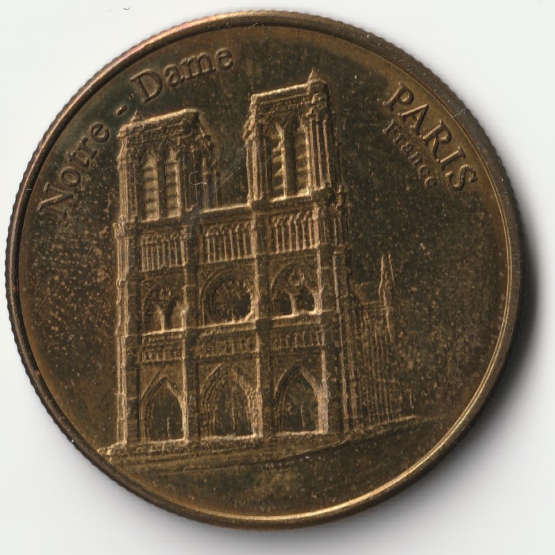 Komitat 75 - PARIS - NOTRE-DAME – SAMMLERMEDAILLE