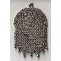 PORTE MONNAIE EN  ARGENT - 6 X 6 CM - 55.20 g - 0/40359