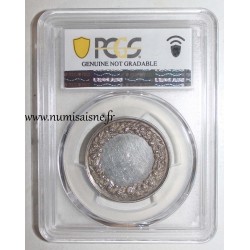 HOCHZEITSMEDAILLE – CHRISTLICHE EHE - 1860 - 79 - TERISSE -KOLLEKTION – PCGS - SP GENUINE – SILBER