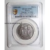 HOCHZEITSMEDAILLE – CHRISTLICHE EHE  - 1845 - 60 - TERISSE -KOLLEKTION – PCGS - SP 55 – SILBER