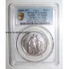 HOCHZEITSMEDAILLE - FIDÉLITÉ BONHEUR - 1880 - TERISSE KOLLEKTION - T 710K - PCGS Genuine