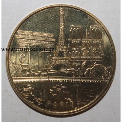 County  75 - PARIS - THE 3 MONUMENTS AND THE NEW BRIDGE - Monnaie de Paris - 2017