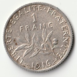 GADOURY 467 - 1 FRANC 1916...