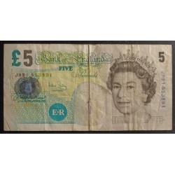 GREAT BRITAIN - PICK 391 c - 5 POUNDS - NOT DATED (2004)