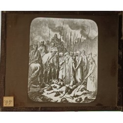 Photographic plate - Joshua spares Rahab