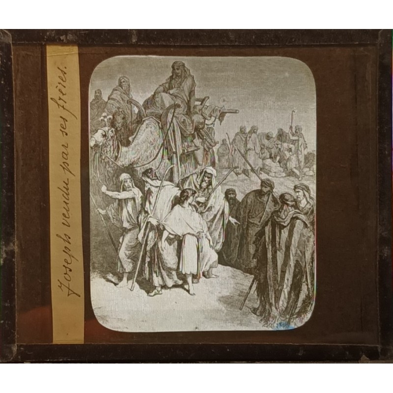 Photographic plate - Joseph sold by his brothers