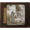 Photographic plate - Nehemias and his companions weeping on the ruins of Jerusalem