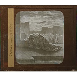 Photographic plate - Ezra in prayer