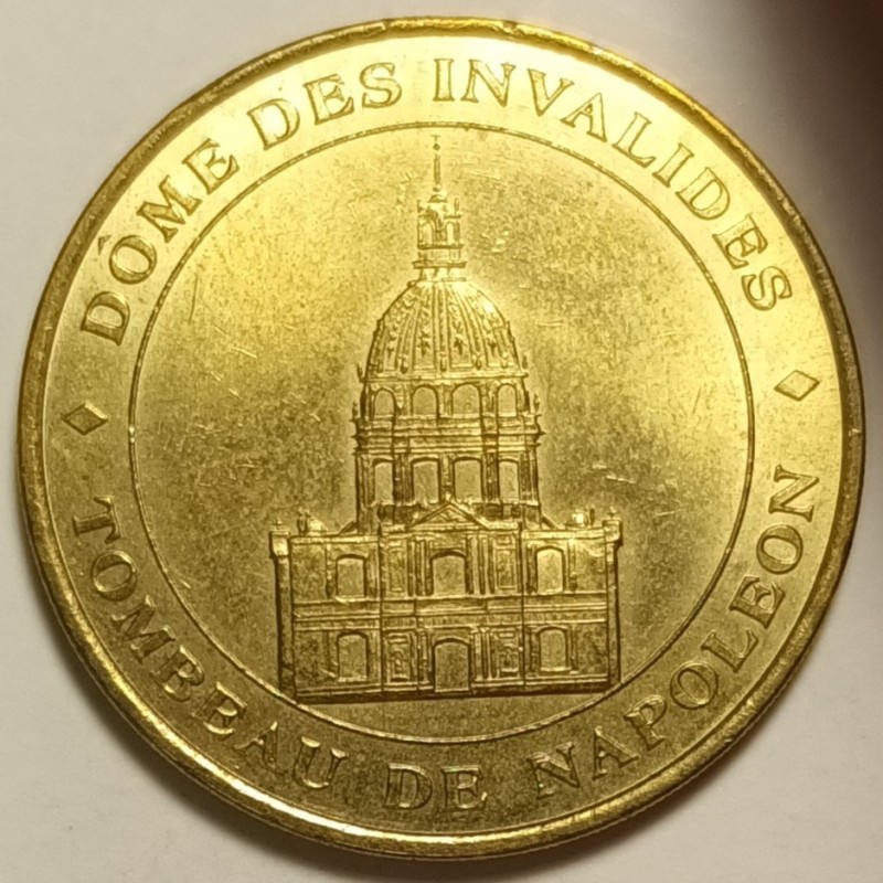 75 - PARIS - DÔME DES INVALIDES - TOMBEAU DE NAPOLEON - Monnaie de Paris - 2001