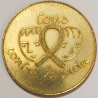 TOKEN - FRENCH RED CROSS - SIDACTION - ALL AGAINST AIDS