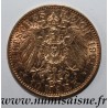 GERMAN STATES - PRUSSIA - KM 520 - 10 MARK 1904 A - Berlin - OR