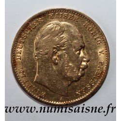 GERMAN STATES - PRUSSIA - KM 504 - 10 MARK 1875 A - Berlin - GOLD