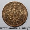 ALLEMAGNE - PRUSSE - KM 502 - 10 MARK 1873 C - Francfort - OR