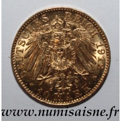 ALLEMAGNE - PRUSSE - KM 520 - 10 MARK 1912 A - Berlin - OR