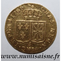 FRANCE - Gad 363 - LOUIS XVI - GOLDEN LOUIS 1786 A - Paris