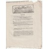 OLD DOCUMENT - LAW OF AUGUST 19, 1792 - DOUAI - SIGNED LAGARDE