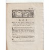 ALTES DOKUMENT – GESETZ VOM 3. AUGUST 1792 – FÜR FEINDLICHE SOLDATEN, FRANZÖSISCHEN ARMEE BEITRETEN