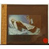 Plaque photographique - Sainte Thérèse de Lisieux sur son lit de mort - Tableau de Céline