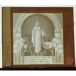 Plaque photographique - 'Nous voulons Dieu' - 1