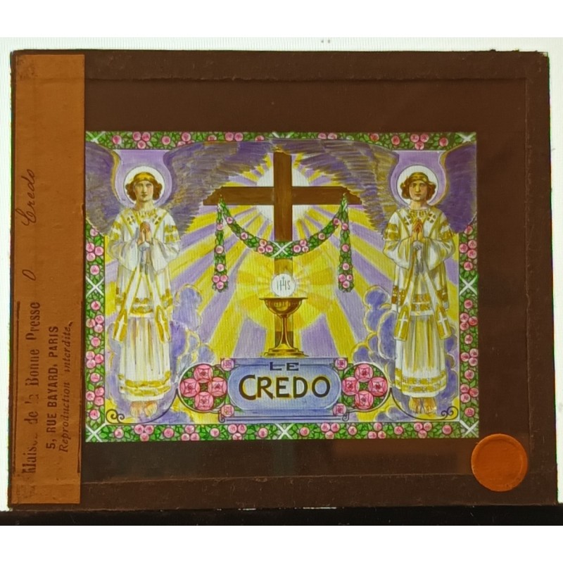 Plaque photographique - 'Credo' - 0