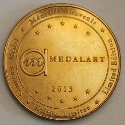 76 – ROUEN – LAND DES IMPRESSIONISMUS – CLAUDE MONNET – MEDALART – 2013