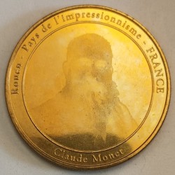 76 - ROUEN - LAND OF IMPRESSIONISM - CLAUDE MONNET - MEDALART - 2013