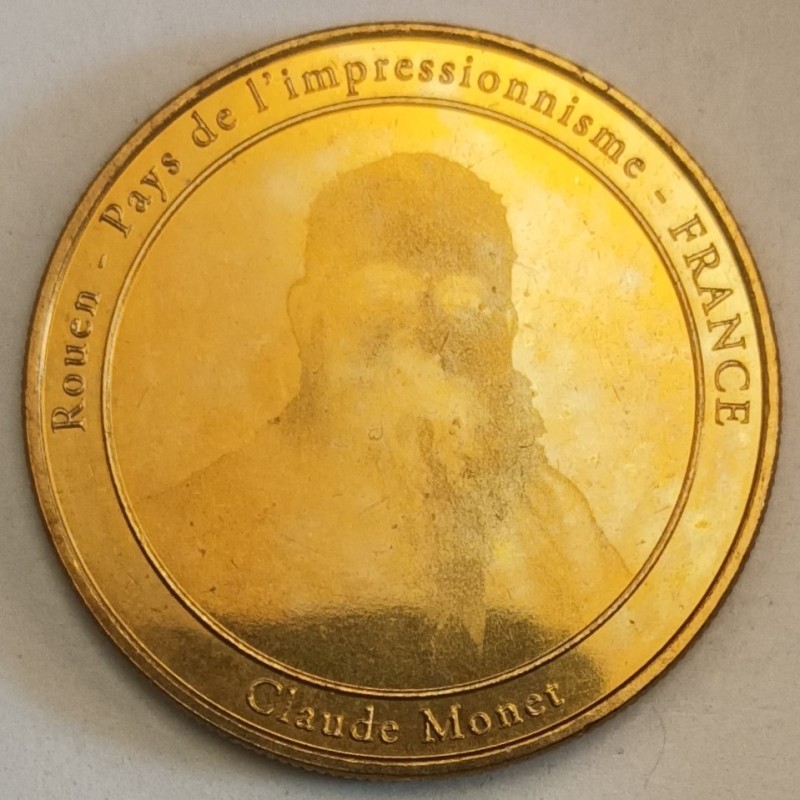 76 – ROUEN – LAND DES IMPRESSIONISMUS – CLAUDE MONNET – MEDALART – 2013