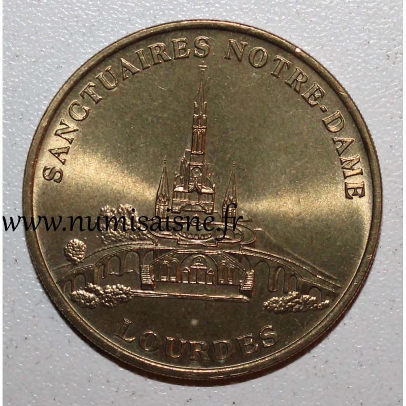 County  65 - LOURDES - SANCTUARY OF NOTRE DAME - MDP with Mint mark - 2001